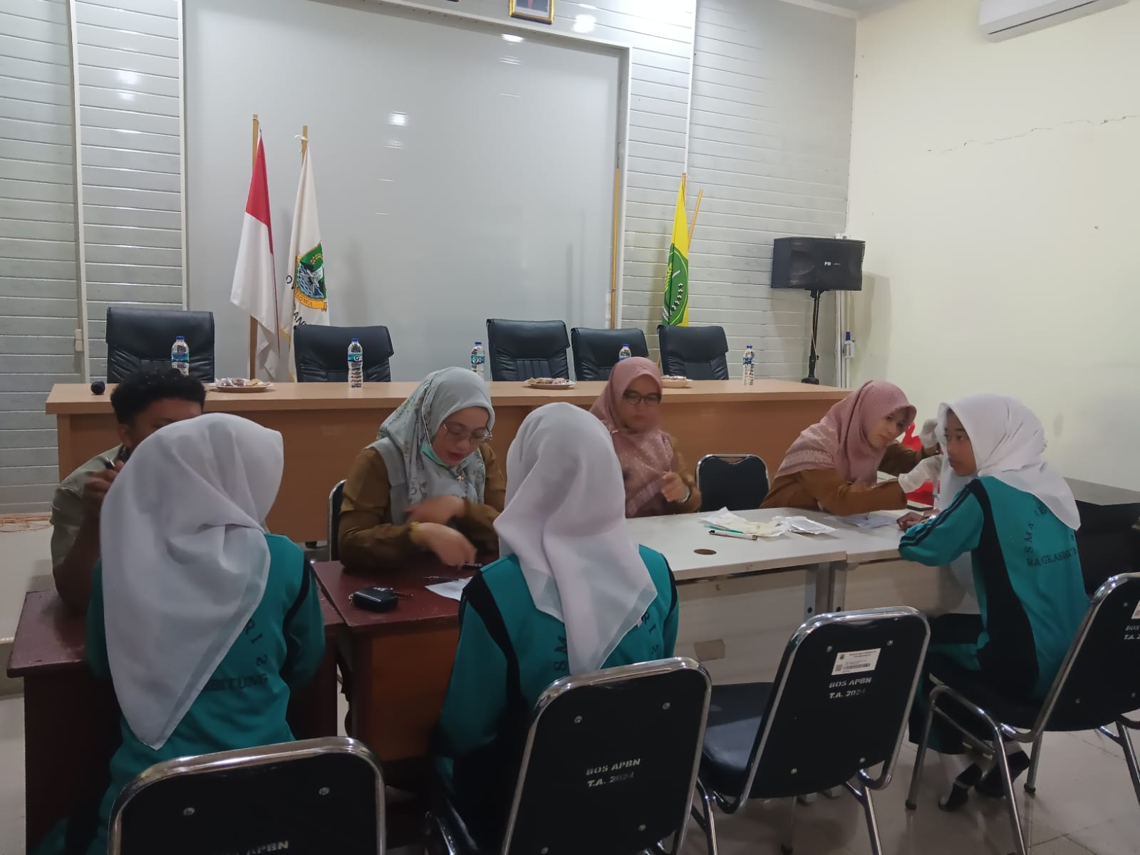 Screening Kesehatan di SMKN 2 Rangkasbitung