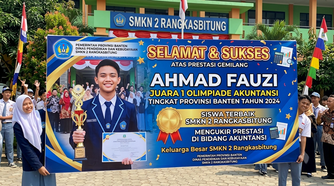 Juara 1 Lomba Kompetensi Siswa (LKS) Bidang Akuntansi