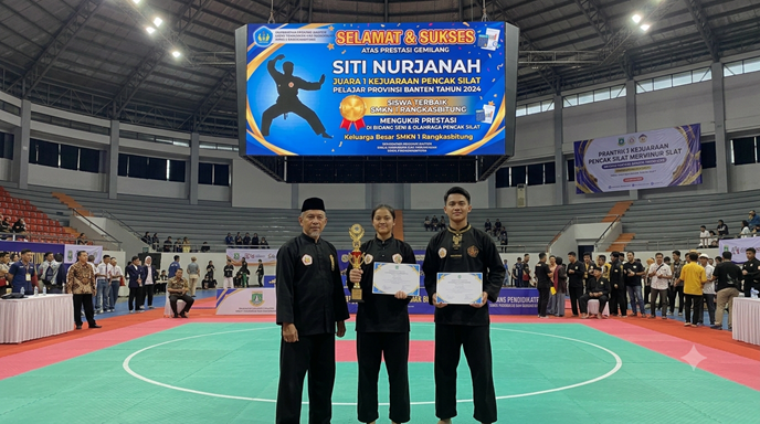 Medali Emas Pencak Silat POPDA Provinsi Banten